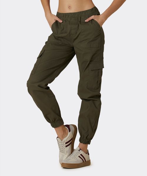 Jogger de Gabardina  de  Dama
