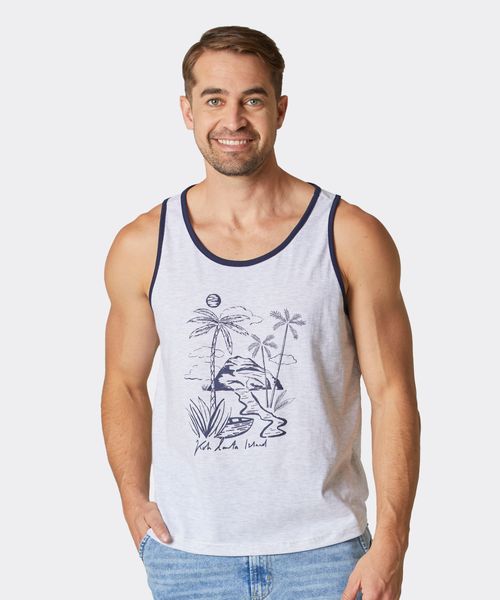 Playera Tank Top  de  Caballero