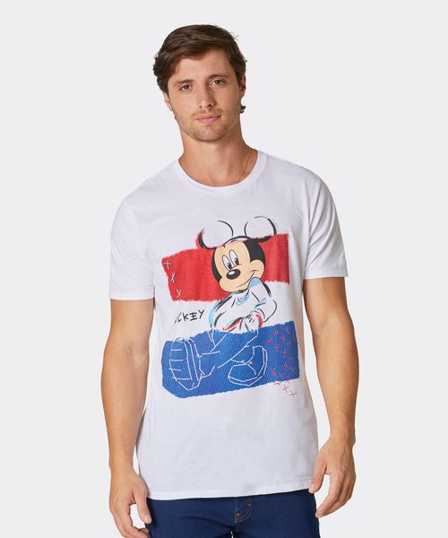 Playera de Licencia Mickey Mouse de  Caballero