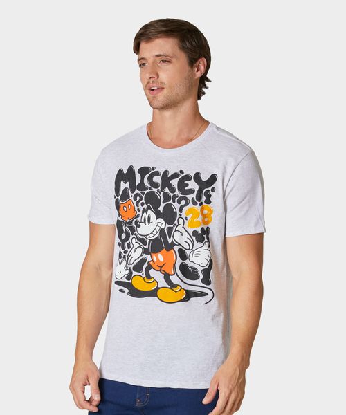 Playera de Licencia Mickey Mouse de  Caballero