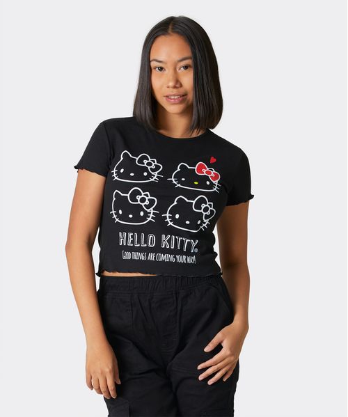 Playera de Licencia Hello Kitty de  Dama