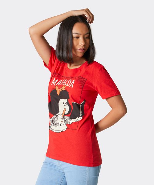 Playera de Licencia Mafalda de  Dama