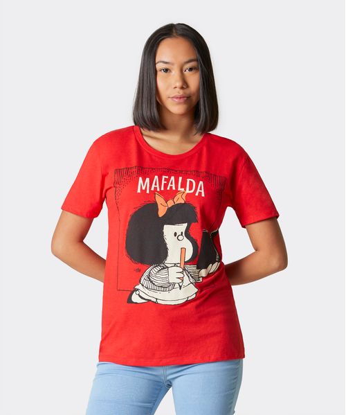 Playera de Licencia Mafalda de  Dama