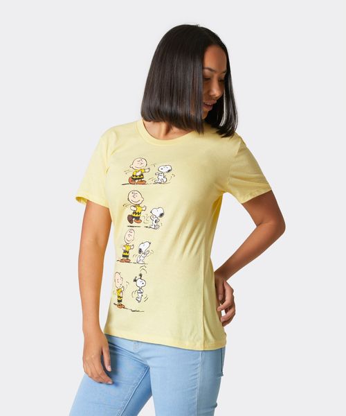 Playera de Licencia Snoopy de  Dama