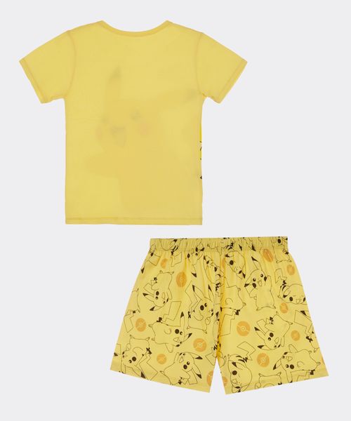 Set Pijama Short y Playera Pokemon de  Niño Infantil