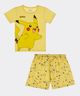 Set Pijama Short y Playera Pokemon de Niño Infantil