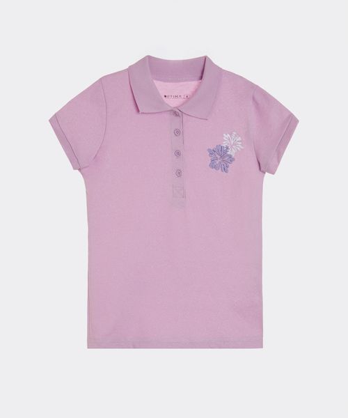 Playera Polo Manga Corta  de  Niña Infantil