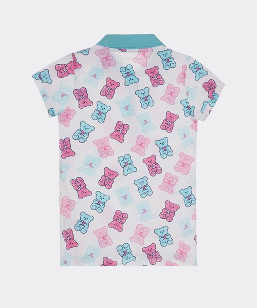 Playera Polo Manga Corta  de  Niña Infantil