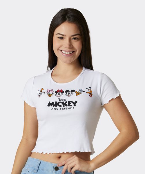 Playera de Licencia Mickey And Friends de  Dama