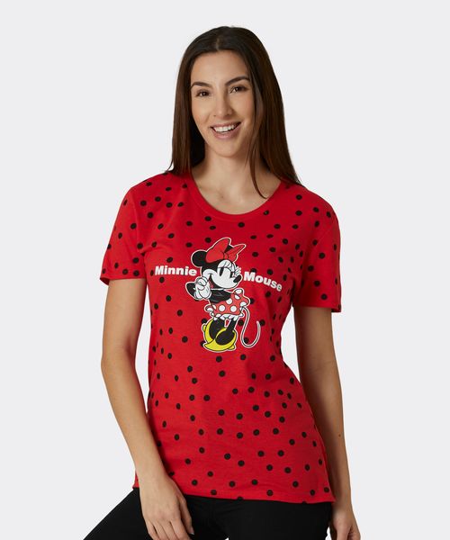 Playera de Licencia Mickey Mouse de  Dama