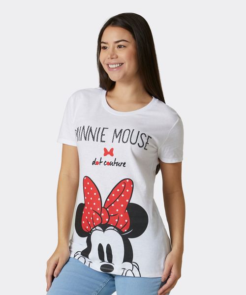 Playera de Licencia Mickey Mouse de  Dama