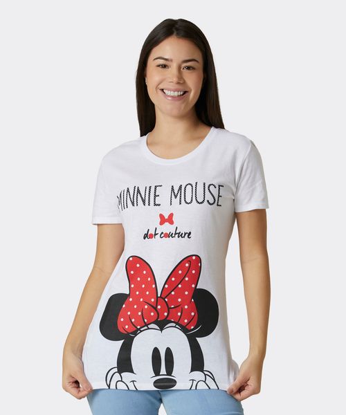 Playera de Licencia Mickey Mouse de  Dama