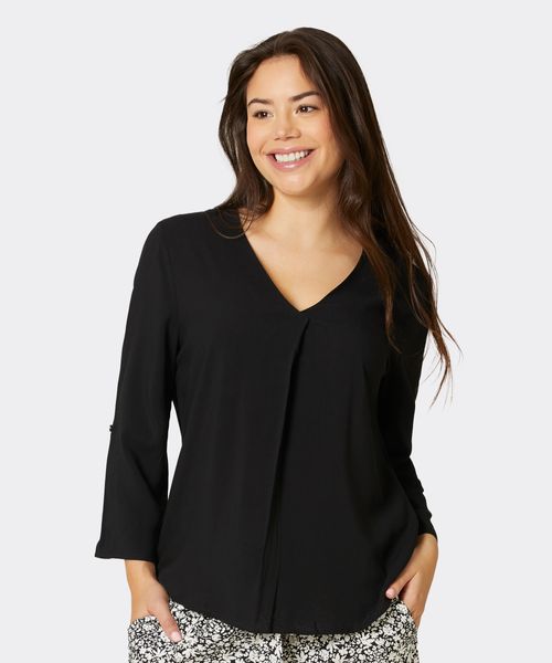 Blusa Manga Larga  de  Dama