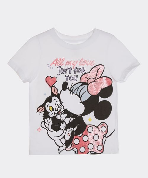 Playera de Licencia Minnie Mouse de  Beba Años