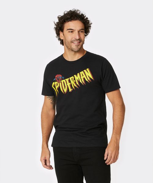 Playera de Licencia Spiderman de  Caballero