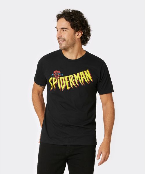 Playera de Licencia Spiderman de  Caballero