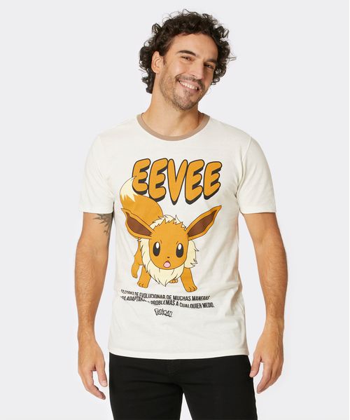 Playera de Licencia Pokemon de  Caballero