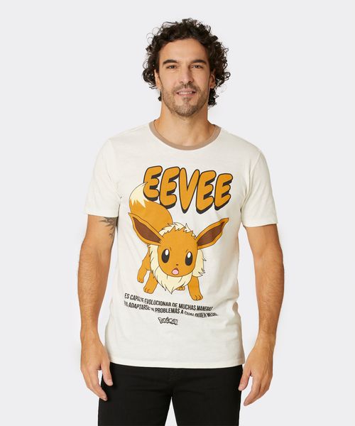 Playera de Licencia Pokemon de  Caballero