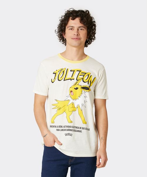 Playera de Licencia Pokemon de  Caballero