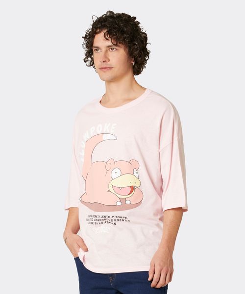 Playera de Licencia Pokemon de  Caballero