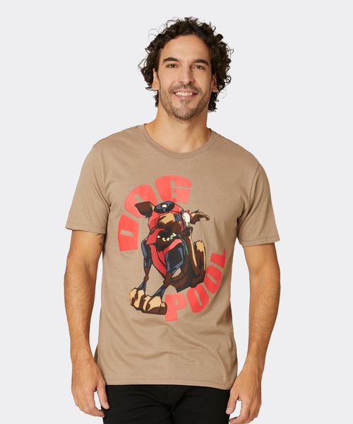 Playera de Licencia Deadpool de  Caballero