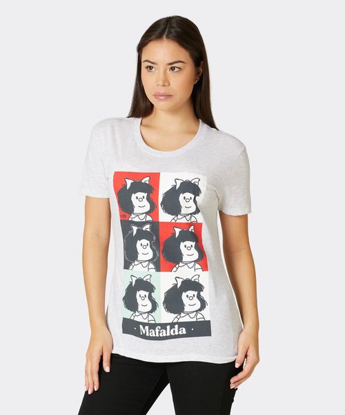 Playera de Licencia Mafalda de  Dama