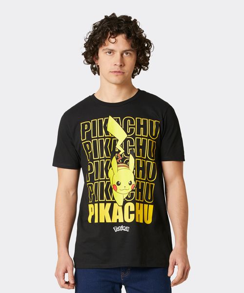 Playera de Licencia Pokemon de  Caballero