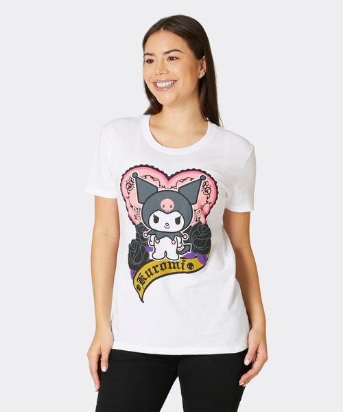 Playera de Licencia Kuromi de  Dama