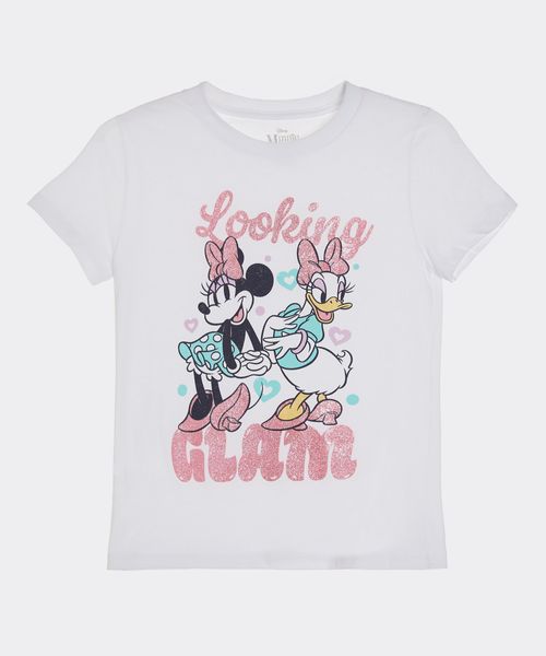 Playera de Licencia Minnie Mouse de  Niña Infantil