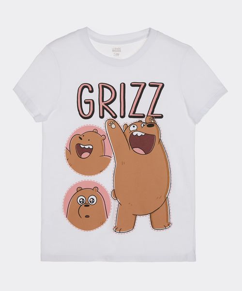 Playera de Licencia We Bare Bears de  Niña Juvenil