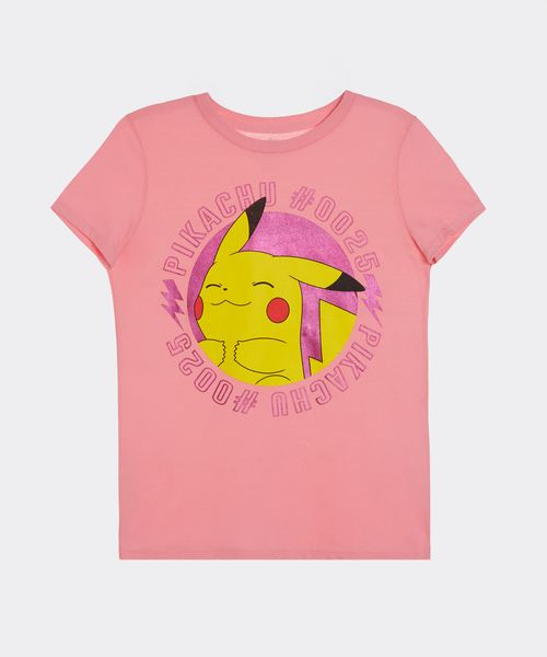 Playera de Licencia Pokemon de  Niña Juvenil