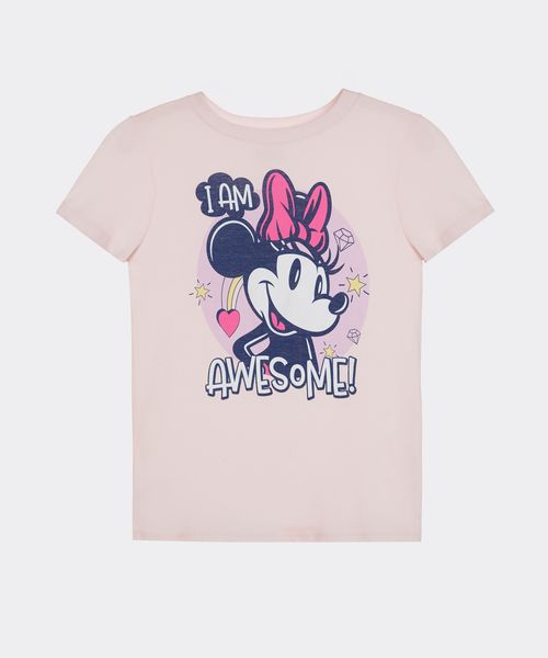 Playera de Licencia Minnie Mouse de  Niña Infantil