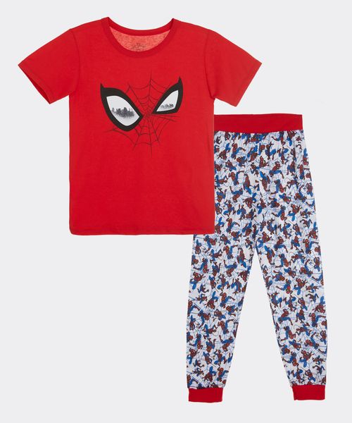 Set Pijama Pantalón y Playera Spiderman de  Niño Infantil