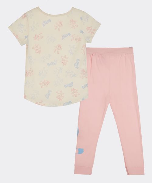 Set Pijama Pantalón y Playera Bluey de  Beba Años