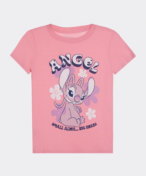 Playera de Licencia Stitch de  Niña Infantil