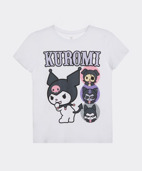 Playera de Licencia Kuromi de  Niña Juvenil