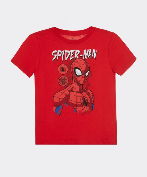 Playera de Licencia Spiderman de  Niño Infantil