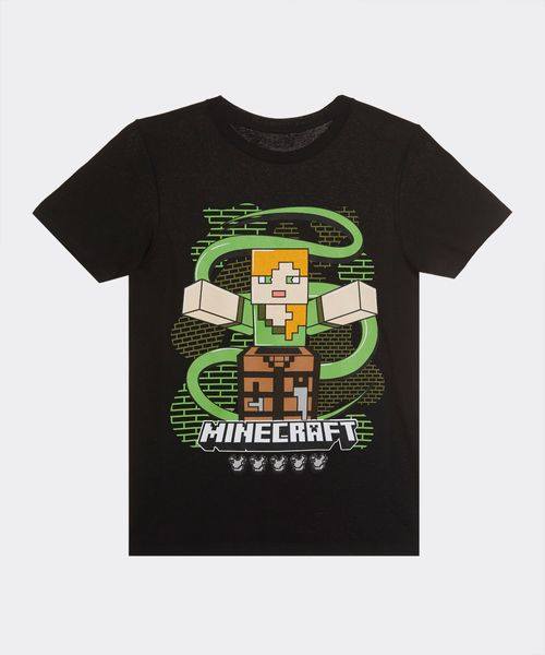 Playera de Licencia Minecraft de  Niño Juvenil