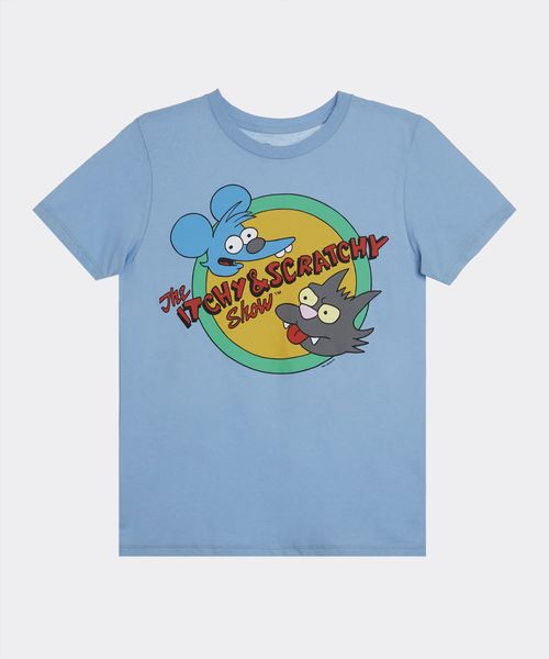 Playera de Licencia Simpsons de  Niño Juvenil