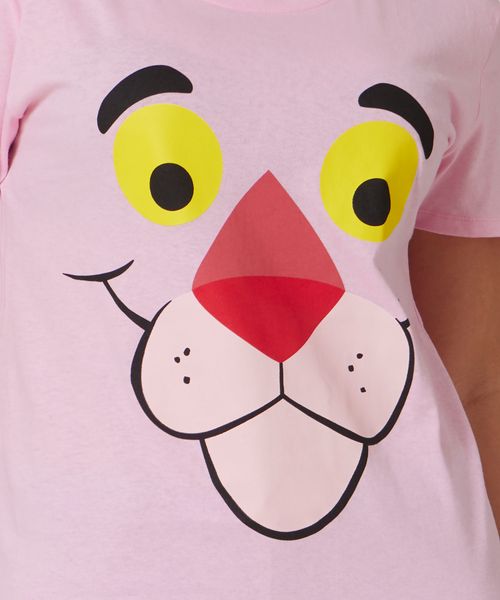Playera de Licencia Pink Panter de  Dama