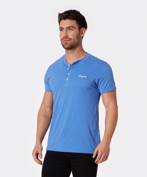 Playera Henley  de  Caballero