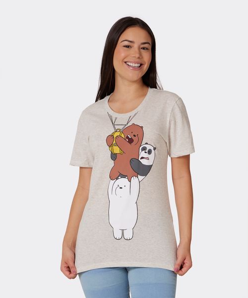 Playera de Licencia We Bare Bears de  Dama