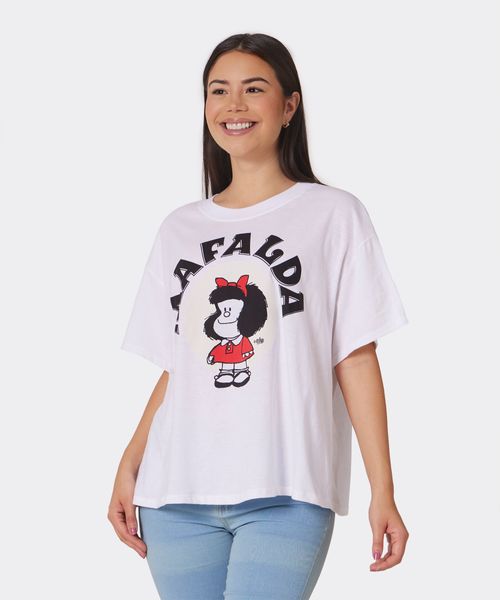 Playera de Licencia Mafalda de  Dama