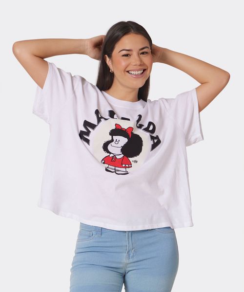 Playera de Licencia Mafalda de  Dama