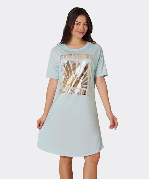 Camisón Manga Corta  de  Dama