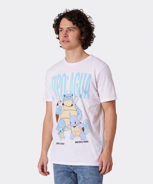 Playera de Licencia Pokemon de  Caballero