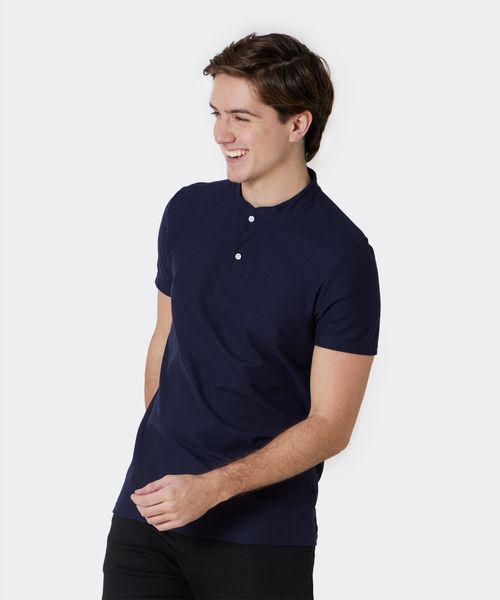 Playera Henley  de  Caballero