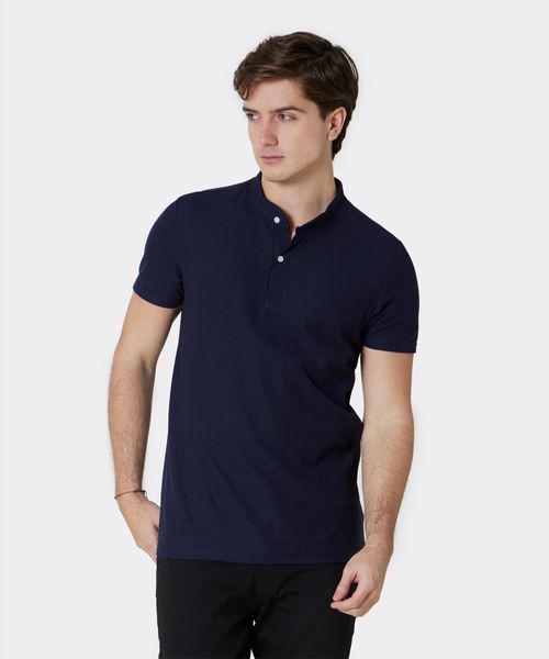 Playera Henley  de  Caballero
