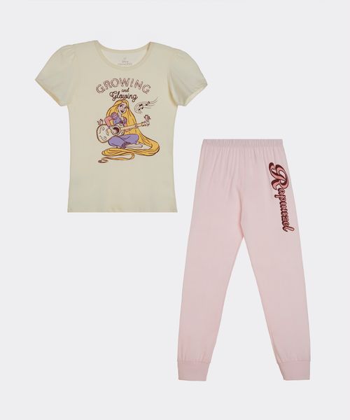 Set Pijama Pantalón y Playera Princesas de  Niña Infantil