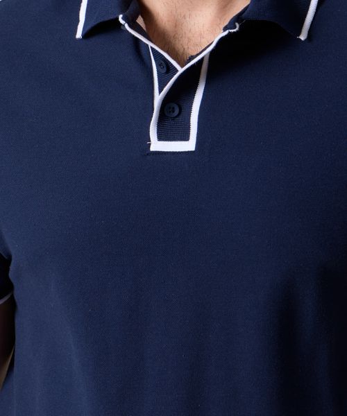 Playera Polo Manga Corta  de  Caballero